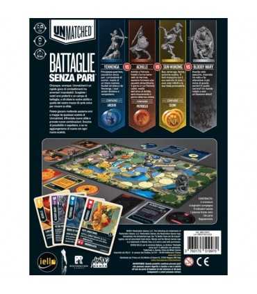 Unmatched - Battle of Legends Vol. 2: Gioco di Carte Strategico per 2-4 Giocatori, Combattimenti Epici e Eroi Leggendari!