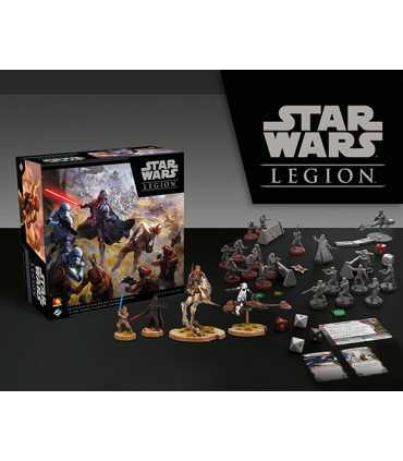 Star Wars: Legion - Gioco di Miniature Strategico per 2 Giocatori, 33 Miniature, Battaglie Epiche, 120 Min, Alex Davy, Asmodee