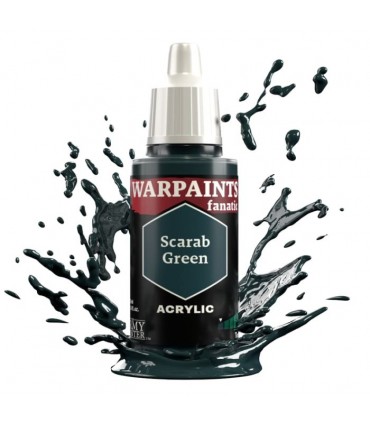 Warpaints Fanatic Acrylics - Scarab Green