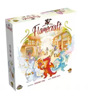 Flamecraft: Gioco da Tavolo Strategico per 1-5 Giocatori - Diventa Maestro delle Fiamme con Draghi Artigiani!