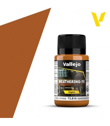 Vallejo Weathering Effects Fuel Stains 40 ml
