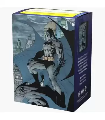 100 Bustine Standard Dragon Shield Matte Dual Art Sleeves - BATMAN
