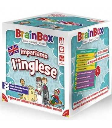 BrainBox - Impariamo l'Inglese: Gioco Educativo per Famiglie, Divertente e Stimolante, 1-8 Giocatori, 8+ Anni, 15 Minuti di Gioc
