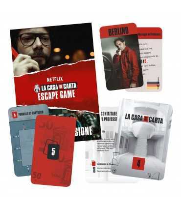 La Casa di Carta: Escape Game - Gioco di Carte per 3-8 Giocatori, 60 Minuti di Emozioni e Strategia, Italiano, 2020