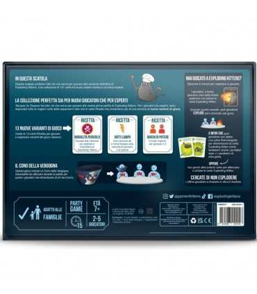 Exploding Kittens - Recipes for Disaster: Gioco di carte divertente per tutte le età, strategia e risate in 15 minuti!