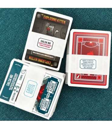Exploding Kittens - Recipes for Disaster: Gioco di carte divertente per tutte le età, strategia e risate in 15 minuti!