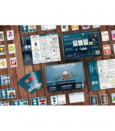 Exploding Kittens - Recipes for Disaster: Gioco di carte divertente per tutte le età, strategia e risate in 15 minuti!