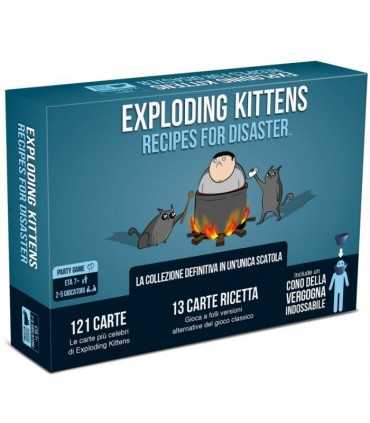 Exploding Kittens - Recipes for Disaster: Gioco di carte divertente per tutte le età, strategia e risate in 15 minuti!