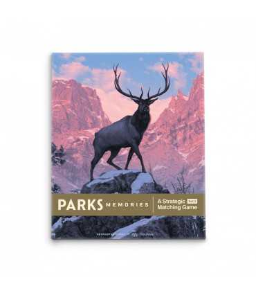 PARKS: Memories Mountaineers - Gioco da Tavolo Strategico per Famiglie, 2-8 Giocatori, Avventura nei Parchi Nazionali USA, 60 Mi