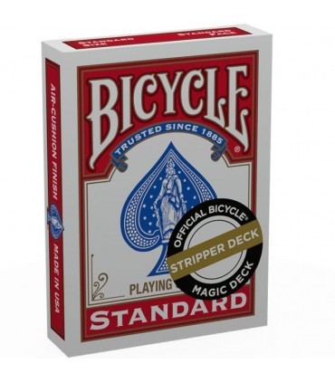 Carte Bicycle - Stripper Deck - Rosso