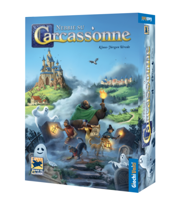 Nebbie su Carcassonne - Gioco Cooperativo di Strategia per Famiglie, 1-5 Giocatori, 35 Minuti, di Marco Teubner - Giochi Uniti