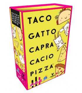 Taco Gatto Capra Cacio Pizza - Gioco di Strategia e Velocità per 2-8 Giocatori, Divertimento Frenetico per Tutti!