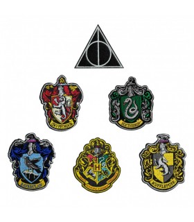 Harry Potter - Set di 6 Toppe Deluxe Termoincollabili