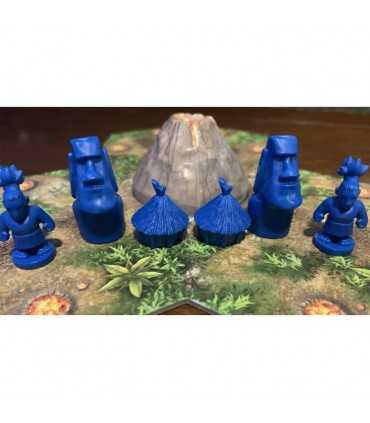 L'Isola dei Vulcani - Gioco da Tavolo Strategico per 2-4 Giocatori, Avventura e Costruzione Villaggi, Pendragon 2019