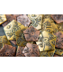 Monete in Metallo per Sleeping Gods - Set di 40 Monete Elaborate per Giochi da Tavolo Cooperativi e Avventure Epiche - Dv Giochi