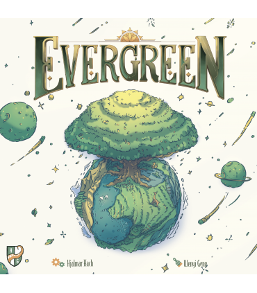 Evergreen - Gioco di Strategia 1-4 Giocatori, Card Drafting, Costruisci il Tuo Ecosistema Verde in 45 Minuti - Ghenos Games