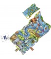 Meadow Downstream - Espansione di Gioco Educativo per Famiglie, Esplorazione Naturalistica e Card Drafting, 1-4 Giocatori