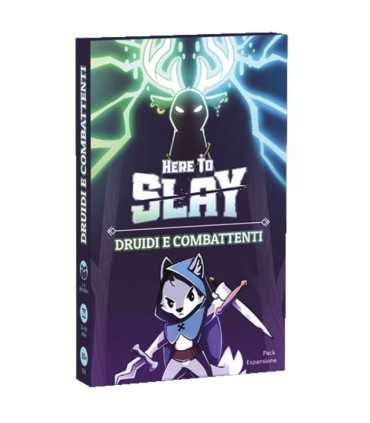 Here to Slay: Druidi e Combattenti - Espansione Strategica per 2-6 Giocatori, Combatti Mostri con Eroi Unici!