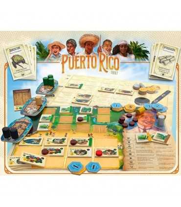 Puerto Rico 1897 - Gioco da Tavolo Strategico di Economia e Coltivazione per 2-5 Giocatori, Autonomia Portoricana, 90 Minuti