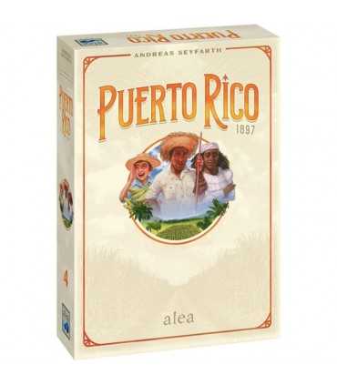Puerto Rico 1897 - Gioco da Tavolo Strategico di Economia e Coltivazione per 2-5 Giocatori, Autonomia Portoricana, 90 Minuti