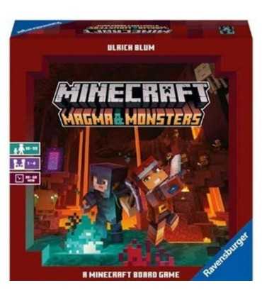 Minecraft - Il gioco da tavolo - Magma & Monsters di Ravensburger | Avventura cooperativa nel Nether per 2-4 giocatori, 45 min d