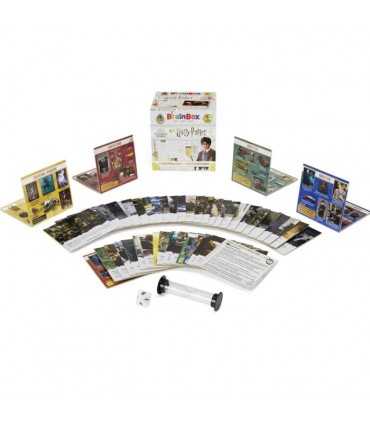 BrainBox - Harry Potter: Gioco Educativo per 1-8 Giocatori, Sfidati nella Magia di Hogwarts in 10 Minuti!