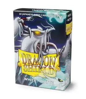 60 Bustine Dragon Shield Japanese Matte - WHITE