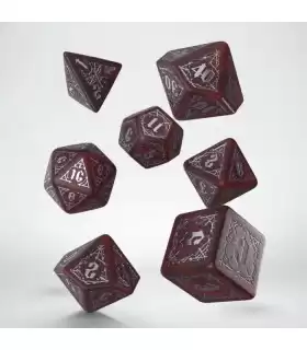 Set di 7 Dadi Bloodsucker Scarlet