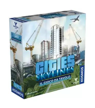 Cities: Skylines - Gioco da Tavolo Cooperativo per Famiglie | Costruisci la tua Città Ideale | 1-4 Giocatori, 60 Minuti, Ghenos