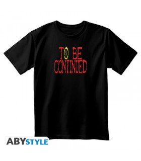 T-shirt - One Piece Unisex Black: "to Be Continued" - Xl