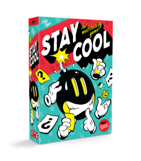 Stay Cool - Gioco da Tavolo Multitasking per 3-7 Giocatori, Divertente e Veloce, 15 Minuti di Emozioni!