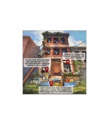 Aftermath: An Adventure Book Game - Gioco Cooperativo Post-Apocalittico per 1-4 Giocatori, Autore Jerry Hawthorne, 90 Minuti