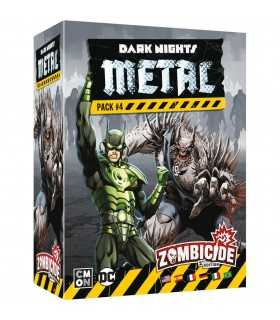 Zombicide: Dark Nights Metal Pack 4 - Espansione Avvincente per 1-6 Giocatori, Combattimenti e Miniature Dettagliate!