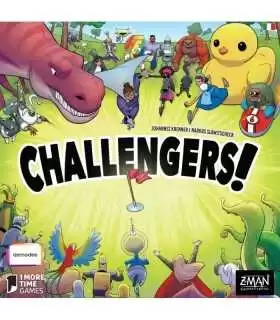 Challengers! - Gioco di Costruzione Mazzi per 1-8 Giocatori, Avventura Strategica e Divertimento in Famiglia - Asmodee