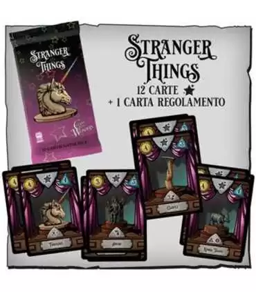 Chamber of Wonders - Stranger Things: Espansione con 12 nuove carte per un gioco di strategia avvincente da 2 a 6 giocatori!