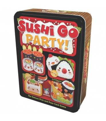 Sushi Go Party! - Gioco di Carte per 2-8 Giocatori, Divertimento e Strategia per Famiglie e Amici, Edizioni Uplay