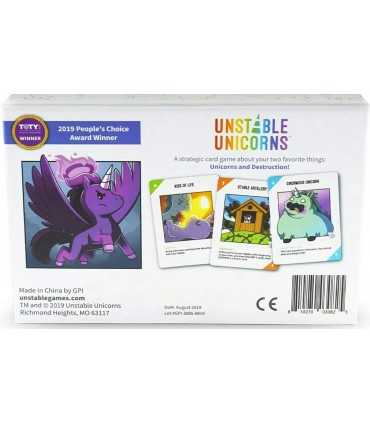 Unstable Unicorns - Gioco di Carte Divertente per 2-8 Giocatori | Avventure, Tradimenti e Risate