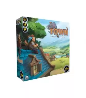 Little Town - Gioco di Strategia e Posizionamento Lavoratori per Famiglie - Costruisci la tua Città dei Sogni - 2-4 Giocatori, 