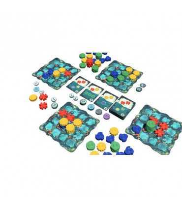 REEF - Gioco da Tavolo Strategico per Famiglie, Gestisci la Tua Barriera Corallina, 2-4 Giocatori, 45 Minuti, Età 8