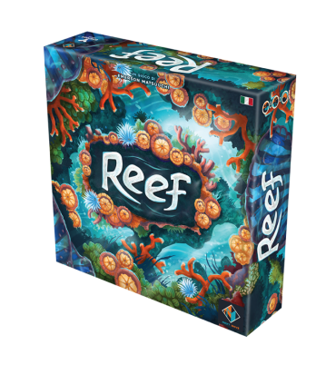 REEF - Gioco da Tavolo Strategico per Famiglie, Gestisci la Tua Barriera Corallina, 2-4 Giocatori, 45 Minuti, Età 8