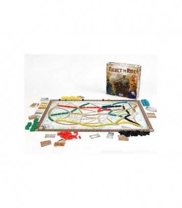 Ticket to Ride - Gioco da Tavolo di Avventura Ferroviaria per 2-5 Giocatori, Strategia e Divertimento in Famiglia!
