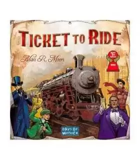 Ticket to Ride - Gioco da Tavolo di Avventura Ferroviaria per 2-5 Giocatori, Strategia e Divertimento in Famiglia!