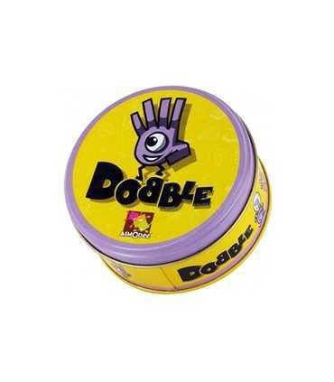 Dobble - Gioco di Destrezza e Abilità per Famiglie, 5 Mini-Giochi, 4-8 Giocatori, Adatto dai 6 Anni, Divertimento Assicurato!