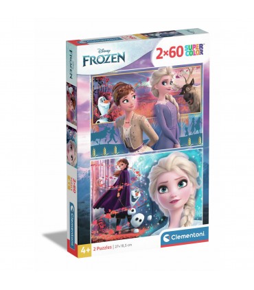 2 Puzzle da 60 Pezzi - Frozen 2