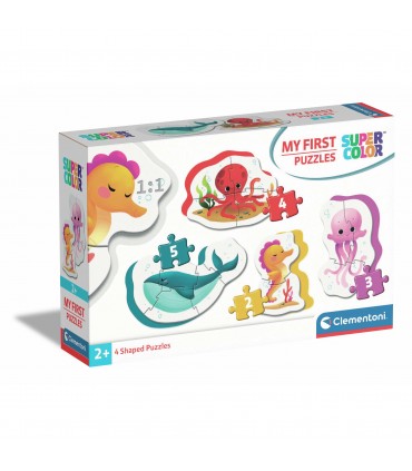 4 Puzzle in 1 - My First Puzzles: Sea Life