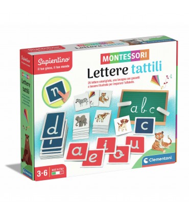 Montessori - Lettere Tattili