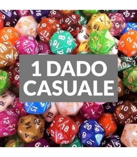 1 Dado a 20 Facce (D20) - Colore Casuale