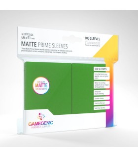 Bustine Opache Gamegenic Matte Prime Sleeves 100 (VERDE)