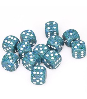 Set di Dadi 12D6 Speckled (Mare)
