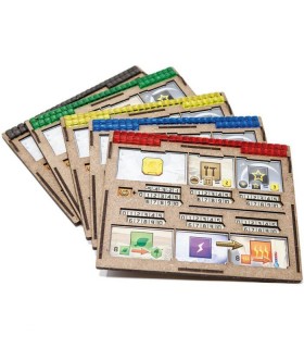 Terraforming Mars - Set di 5 plancette in Legno